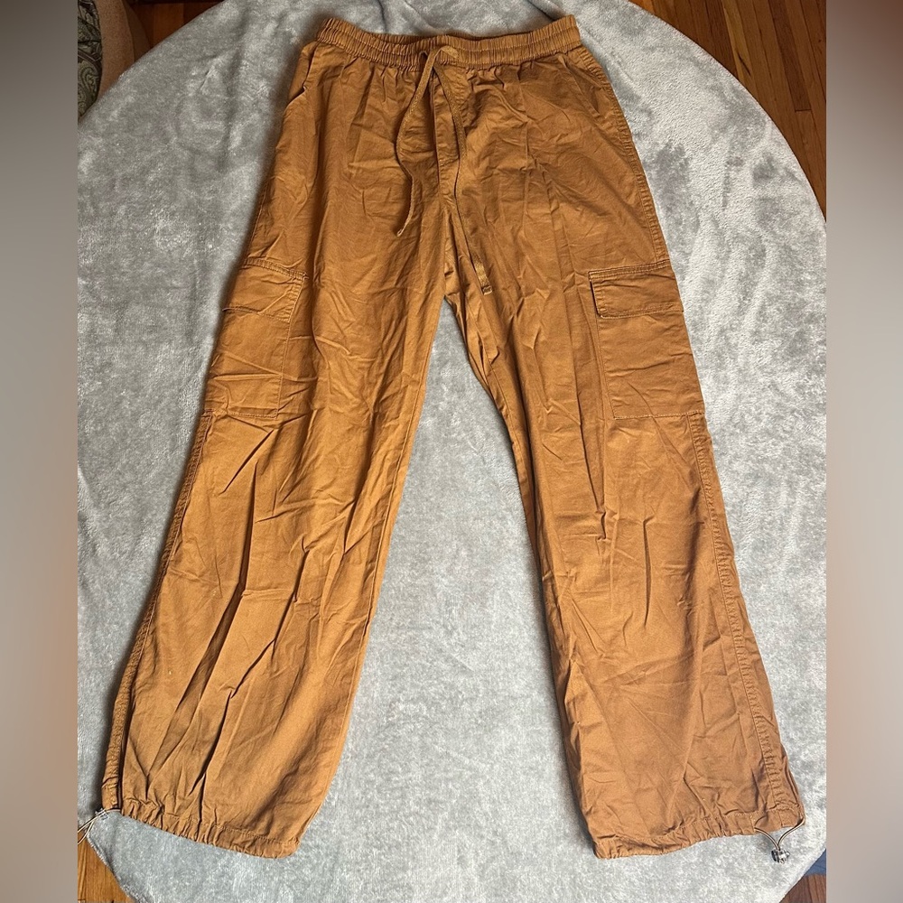Brown 100% Cotton Joggers